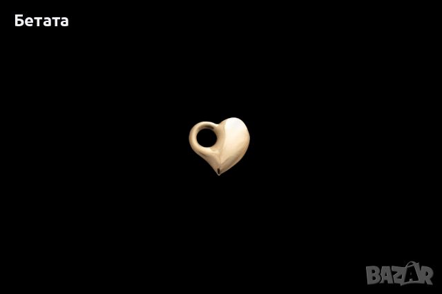 Сребърно колие със висулка във формата на сърце с дупка, разбито сребърно сърце, сребро 925, сребро, снимка 3 - Колиета, медальони, синджири - 45695749