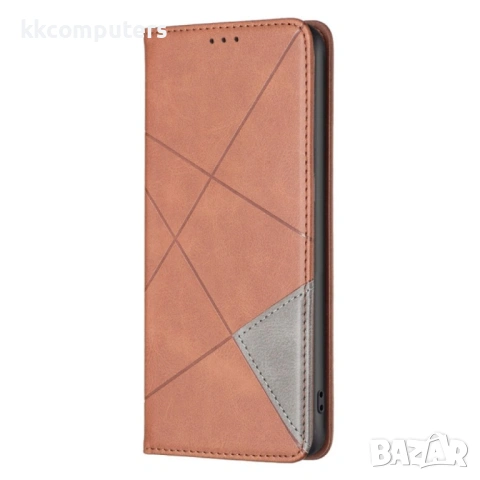 Honor X7b Rhombus Texture Magnetic Wallet Кожен Калъф и Протектор, снимка 5 - Калъфи, кейсове - 53438832