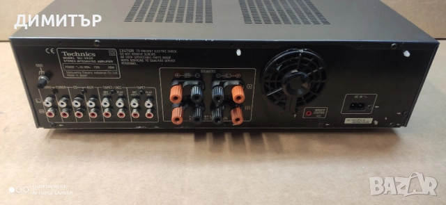 Усилвател Technics SU-V620, снимка 9 - Ресийвъри, усилватели, смесителни пултове - 53649576