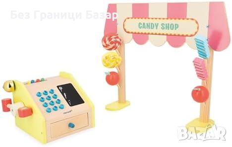 Нов Детски Пазар Janod Applepop - 19 Аксесоара Детска играчка Идеален подарък, снимка 2 - Образователни игри - 45878472