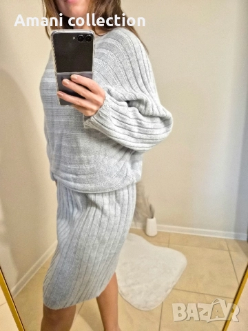 Роклички с пуловер, снимка 6 - Рокли - 52184501