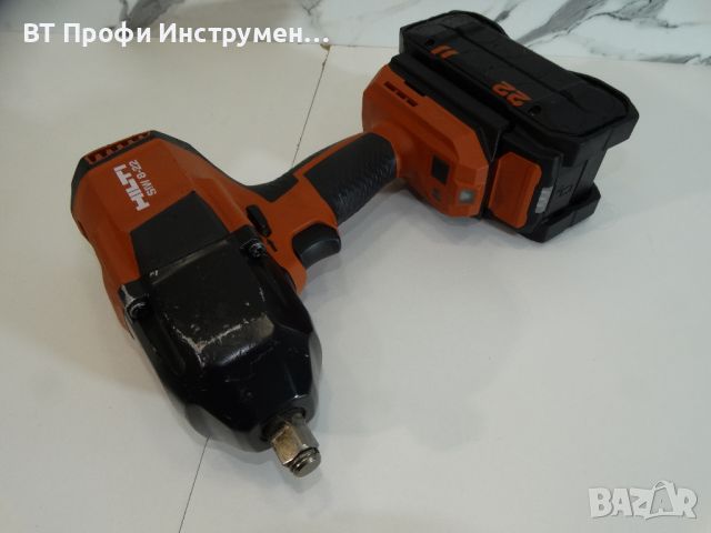 2024 - Hilti SIW 8 - 22 / Nuron / 8.0 Ah - Мощен гайковерт 1000 Nm, снимка 5 - Други инструменти - 46565594