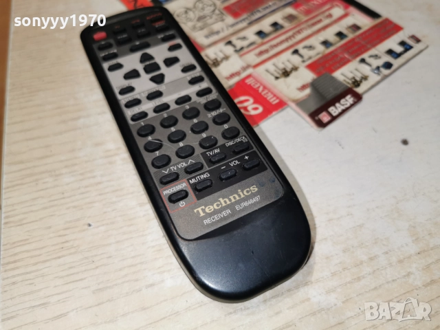 TECHNICS EUR646497 RECEIVER REMOTE-ВНОС SWISS 1312251936, снимка 15 - Ресийвъри, усилватели, смесителни пултове - 52776477