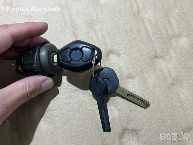 Ключалка с патрона и ключа за BMW E46, снимка 7 - Части - 53291752