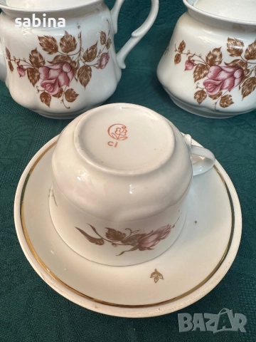 Руски сервиз за чай, СССР, снимка 8 - Сервизи - 52974366