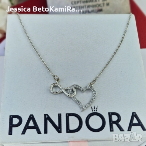 Колекция Pandora, снимка 7 - Колиета, медальони, синджири - 53081178