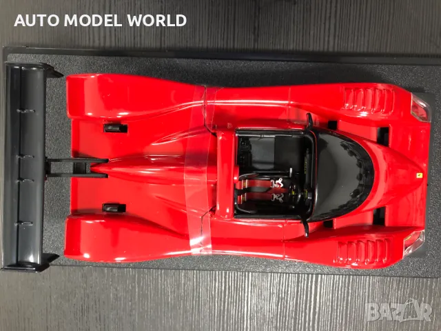 Чисто нова метална колекционерскнова количка FERRARI 1:18 F333 SP NEW, снимка 7 - Колекции - 46969908