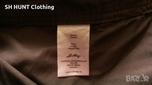 Lundhags Traverse Stretch Pant размер 54 / XL за лов панталон със здрава и еластична материи - 871, снимка 16 - Екипировка - 44960791