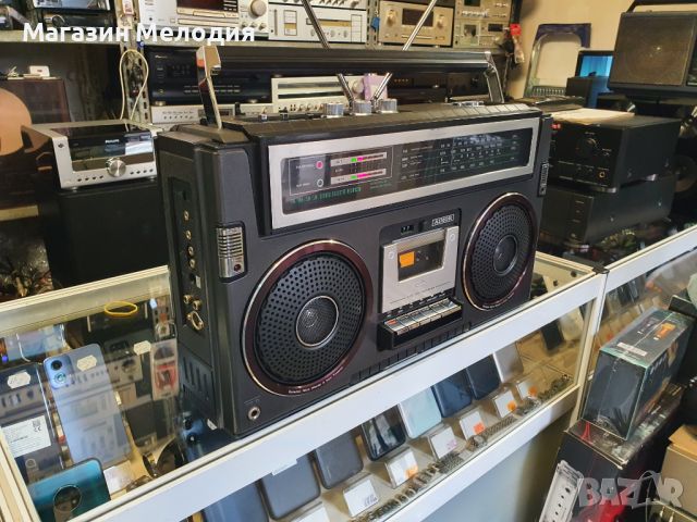 Радиокасетофон AIMOR ST-804SL BoomBox  В отлично техническо и визуално състояние., снимка 6 - Радиокасетофони, транзистори - 46671969