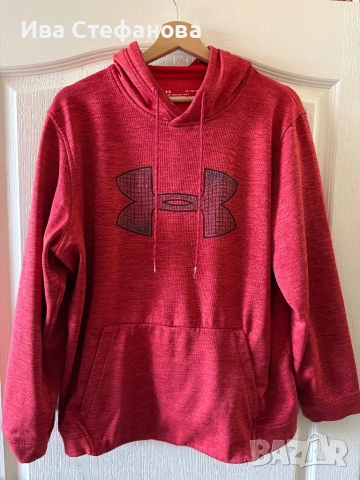 Under Armour оригинална суичър спортна блуза с качулка худи унисекс модел става за мъж и жена нова, снимка 2 - Суичъри - 51700430
