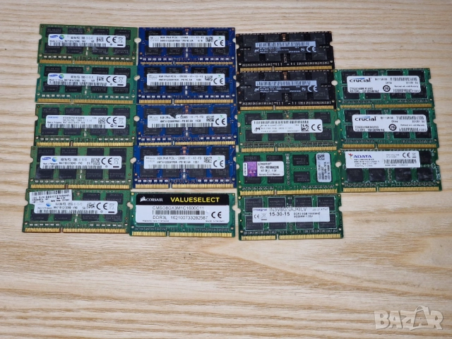 8GB DDR3L 1600Mhz 12 месеца гаранция Samsung Hynix Micron 