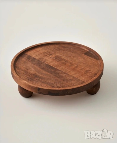 Плато за сервиране от дърво / Поставка за маса 