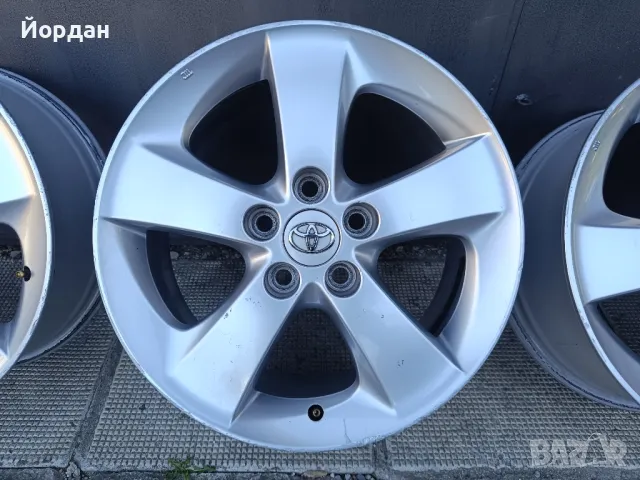 ОРИГИНАЛНИ алуминиеви джанти 17 цола 5x114,3 TOYOTA / ТОЙОТА 7J ET50, снимка 7 - Гуми и джанти - 47569428