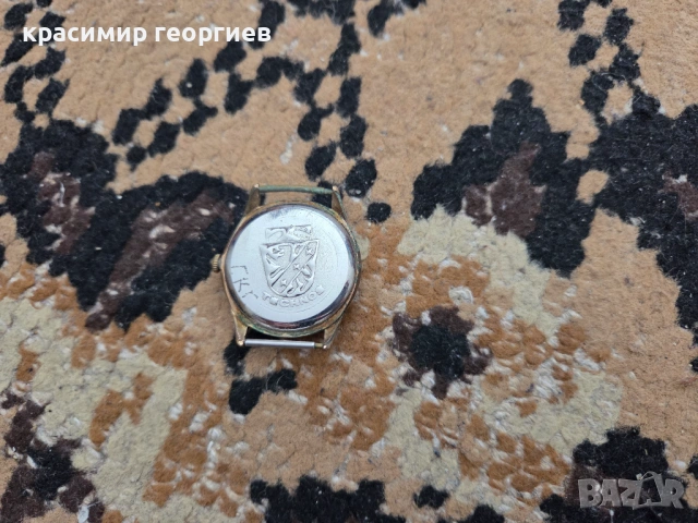 Швейцарски ретро механичен часовник от марката Technos (Технос), снимка 3 - Мъжки - 54014524