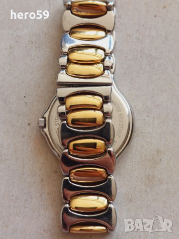 Зенит-Zenith,унисекс,злато- стомана,кварц-дамски часовник, снимка 5 - Мъжки - 12651436