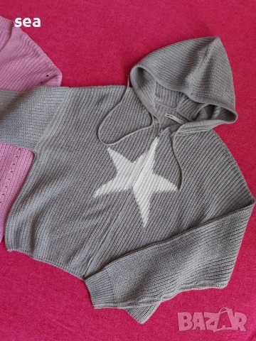 Жилетка HOUSE 🩶 с качулка, снимка 2 - Жилетки - 52404708