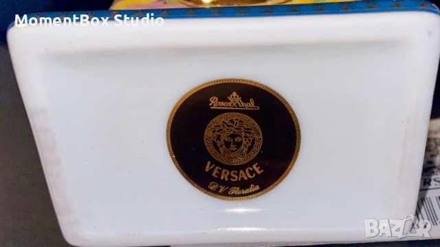 Rosenthal Versace порцелан часовник , снимка 4 - Антикварни и старинни предмети - 53648252