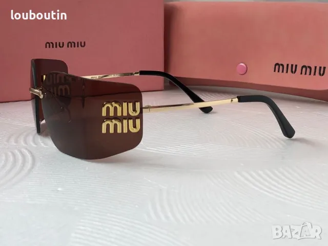 Miu 2025 дамски слънчеви очила 2 цвята, снимка 10 - Слънчеви и диоптрични очила - 49702246