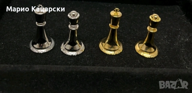 Franklin Mint Star Trek Tridimensional Chess Set Pieces (1994) – оригинал , снимка 8 - Други стоки за дома - 53979166