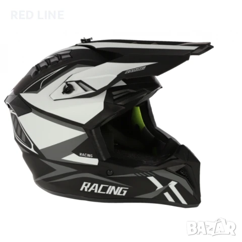 Каска за крос ендуро атв, 57-58см - 721322, снимка 3 - Аксесоари и консумативи - 50034792