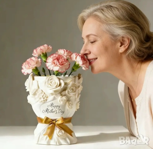 Молд кашпа за деня на майката 8 март , снимка 10 - Форми - 51500823
