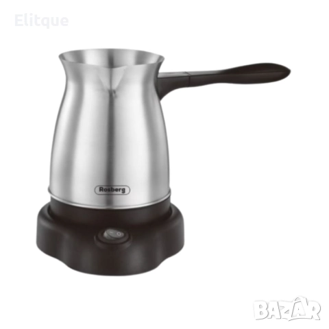 Джезве електрическо Rosberg, 600W, 500мл., инокс, 2 ГОДИНИ ГАРАНЦИЯ, снимка 5 - Кани - 52786930