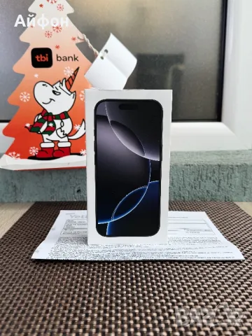 НОВ!36М ГАР /*ЛИЗИНГ*/ iPhone 16 Pro 256Gb Black Titanium Айфон, снимка 3 - Apple iPhone - 49220242