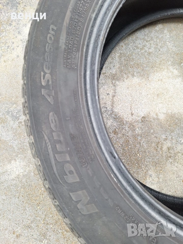 4 всесезонни гуми нексен , снимка 2 - Гуми и джанти - 53692098