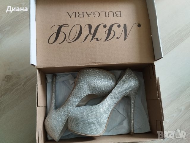 комплект чанта и обувки , снимка 3 - Дамски обувки на ток - 45777513