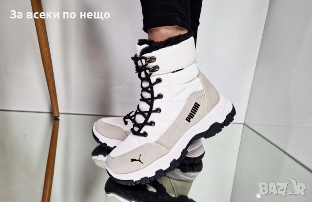 Puma Дамски Зимни Меки И Топли Боти С Пух Пума - Налични Различни Цветове Код P1791, снимка 2 - Дамски боти - 53001814