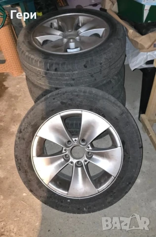 Летни гуми с джанти, снимка 1