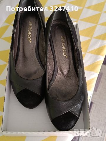 Елегантни дамски обувки, номер 39, ток 7,5 см. , снимка 1 - Дамски обувки на ток - 45200769