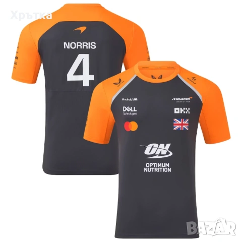 McLaren Formula 1 Team Lando Norris - Оригинална мъжка тениска р-р L
