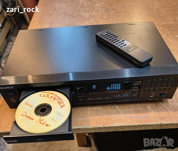 CD player SONY CDP-295, снимка 4 - Ресийвъри, усилватели, смесителни пултове - 52583547
