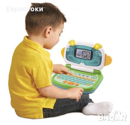 Детски лаптоп Leapfrog Clic the ABC 123, интерактивна играчка образователен лаптоп, английска версия, снимка 5 - Образователни игри - 45657888