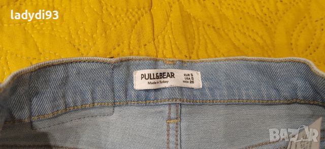 Дамска дънкова пола Pull&Bear, снимка 3 - Поли - 46261186