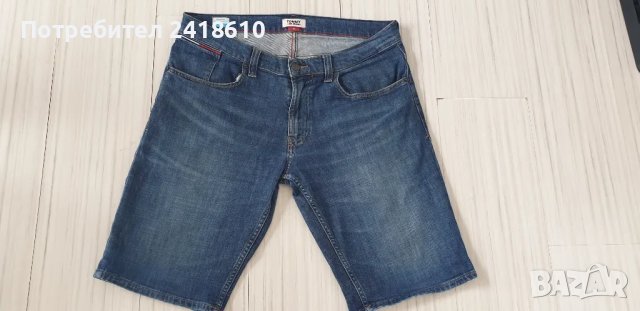 Tommy Hilfiger Jeans Short  Mens Size 34 ОРИГИНАЛ! Мъжки Къси Дънкови Панталони! , снимка 7 - Къси панталони - 49795762