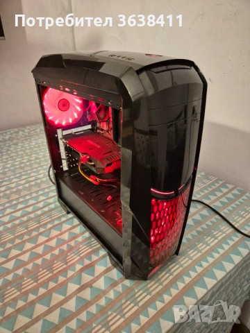 Геймърски компютър гаранция/i3 9100f 16GB,GTX 1060 6GB, 240GB SSD HDD 1TB