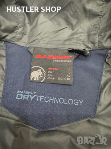 Мъжко водо и ветро устойчиво яке MAMMUT DRY TECHNOLOGY. Размер L, снимка 9 - Якета - 53939788