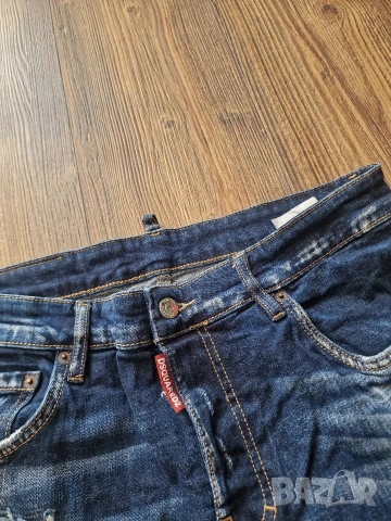 Страхотни мъжки дънки DSQUARED2 размер 48, снимка 4 - Дънки - 53780280