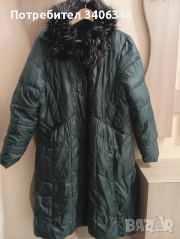 Дълго зимно яке. XL., снимка 5 - Якета - 52175648