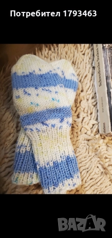 Ръчно плетени дамски  чорапи' размер 38, снимка 5 - Дамски чорапи - 50784058