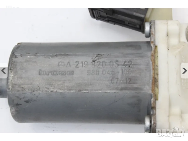 Стъклоповдигач Mercedes CLS-Class W219 Заден Ляв A2197300746 A2198200542, снимка 3 - Части - 51895269