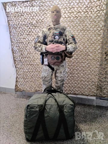 Сак военен от бундесвера''olive'' 80литра, снимка 7 - Сакове - 53336893