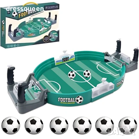 4649 „Интерактивен настолен футбол (57x11 см) – Комплект Мини Арена с 6 топки“, снимка 9 - Други - 53654264