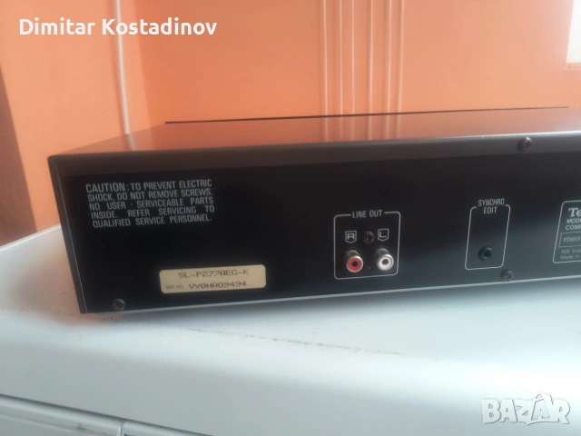 cd player Technics sl p277a сд плеар, снимка 2 - Аудиосистеми - 53293333
