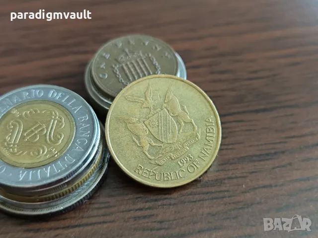 Монета - Намибия - 5 долара | 1993г., снимка 2 - Нумизматика и бонистика - 50352854