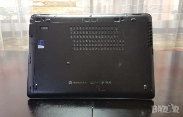 Продавам лаптоп HP EliteBook 840/мат14"/4х2.2GhzThr/8gb/SSD240gb/НоваБат/4Gsim/Профилактиран , снимка 11 - Лаптопи за работа - 54226182