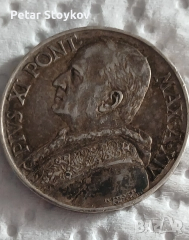 Стара сребърна монета., снимка 2 - Нумизматика и бонистика - 52953265