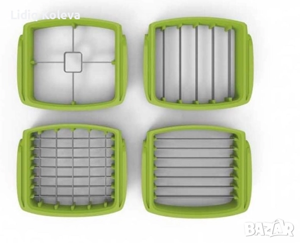 Универсално ренде Gourmetmaxx-compact-chop 'n-slice, снимка 5 - Кухненски роботи - 52969869